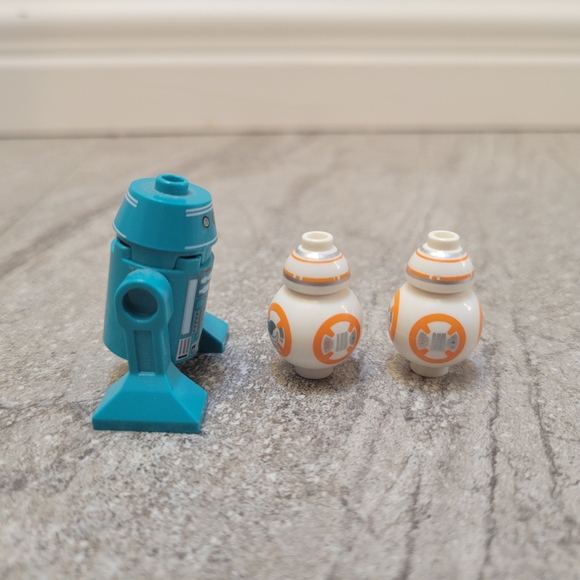 LEGO Astromech BB-8 Minifigure Droid Lot of 3 Star Wars - Picture 3 of 6